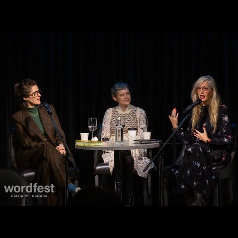 Alexandra Auder and Claudia Dey in conversation with Heather O'Neill, Imaginairium Festival, Oct. 2023, recorded at Memorial Park Library