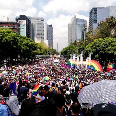 Se realiza la marcha número 41 del orgullo gay en la Ciudad de México