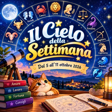 Dal 5 all’11 ottobre 2026