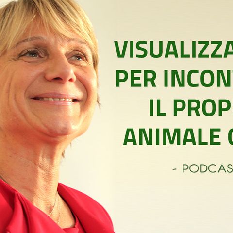 Visualizzazione per incontrare il proprio animale guida