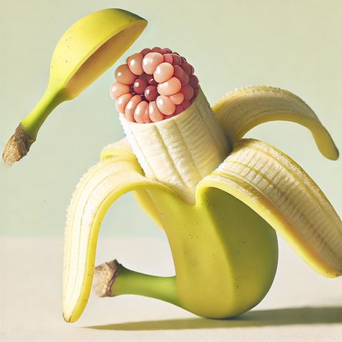 What fruit is hiding its true identity? The banana!