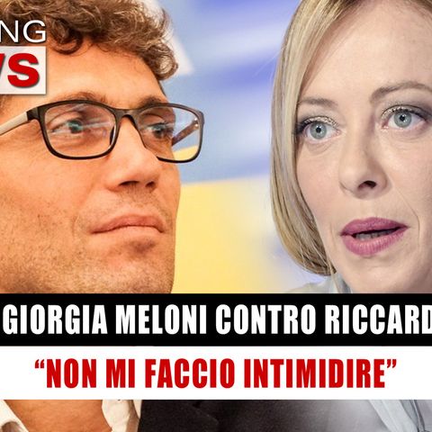 Giorgia Meloni Meloni Contro Riccardo Magi: "Non Mi Faccio Intimidire!"