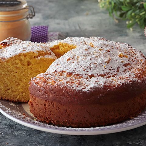 Torta allo zafferano