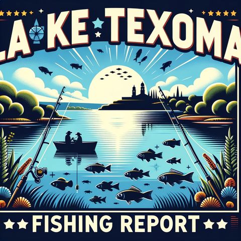 Cooling Temps Spark Stripers, Crappie, and Catfish Action at Lake Texoma