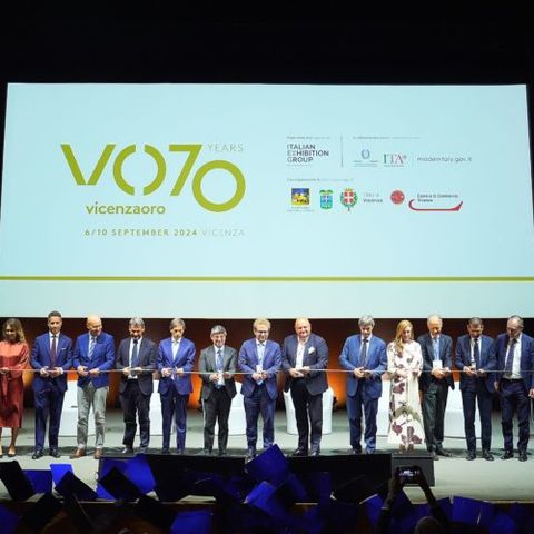 Inaugurata VicenzaOro September: settant’anni e non sentirli