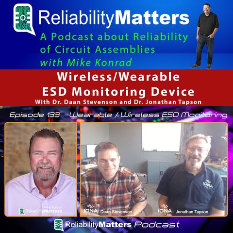 Episode 133: Novel Wireless / Wearable ESD Monitoring