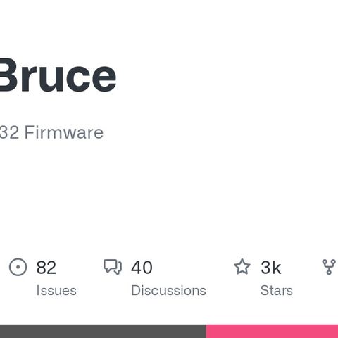 GitHub - pr3y/Bruce: Predatory ESP32 Firmware