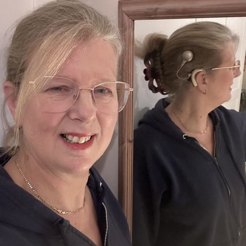 Wearing a Cochlear Implant