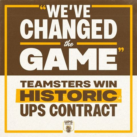 Teamsters Win Historic UPS Agreement; Now Going to Battle for their Pilots vs Cape Air & Republic Airways