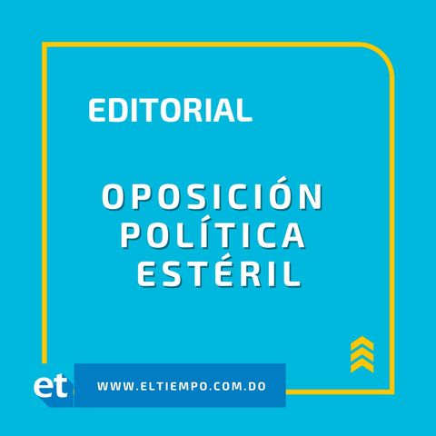 Oposición política estéril