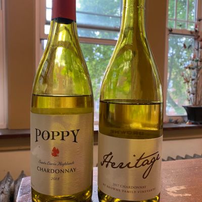 West Coast Chardonnay | Browne Family Vineyards "Heritage" 2017 | Poppy Santa Lucia Highlands 2018