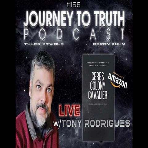 EP 166 - LIVE W Tony Rodrigues - A True Account Of One Man's 20 Year Abduction