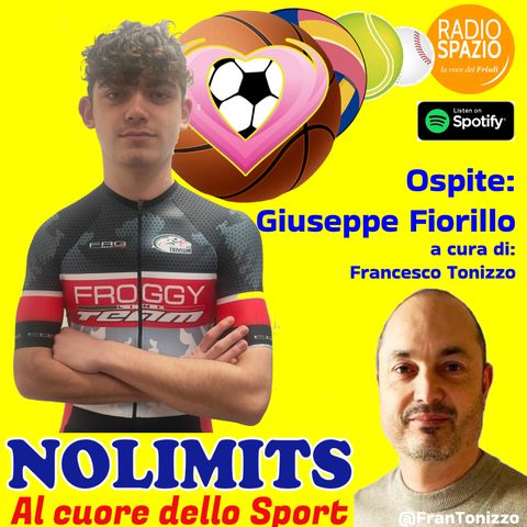 3^ puntata - Ospite Giuseppe Fiorillo, campione di ciclismo su pista categoria mc5, specialità inseguimento individuale