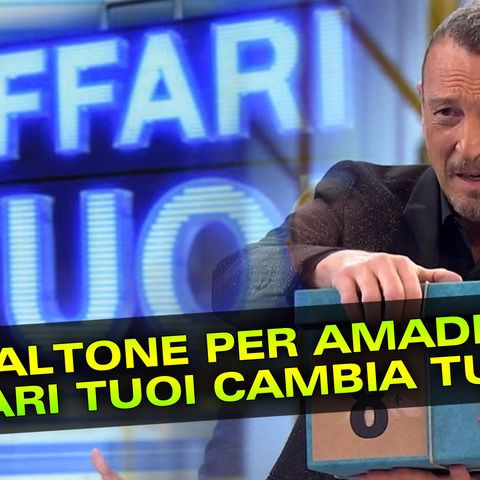 Ribaltone Ad Affari Tuoi: Amadeus Cambia Tutto! 