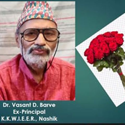 Conversation With Dr. Vasant Barve - Part 1