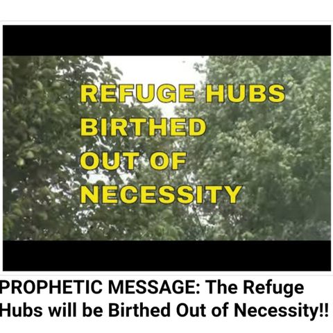 PROPHETIC MESSAGE: The Refuge Hubs will be Birthed Out of Necessity