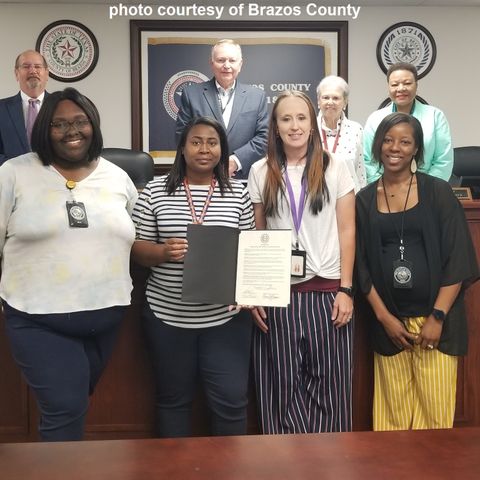 Elder Abuse Awareness Month proclamation is issued by Brazos County Commissioners