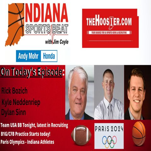 ISB Radio- August 7th: Joined by Kyle Neddenriep & Rick Bozich