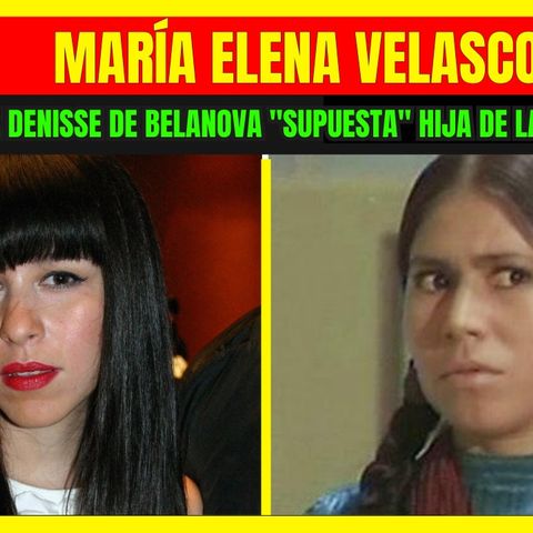 ⭐️¿Qué fue de DENISSE de Belanova supuesta hija de LA INDIA MARÍA?⭐️