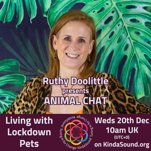 Living with Lockdown Pets | Animal Chat with Ruthy Doolittle