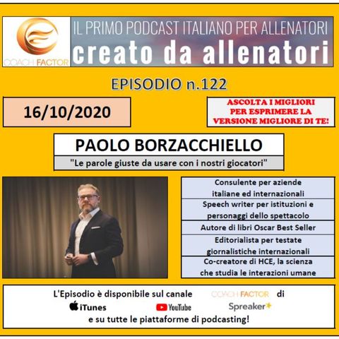 Episodio 122: Paolo Borzacchiello