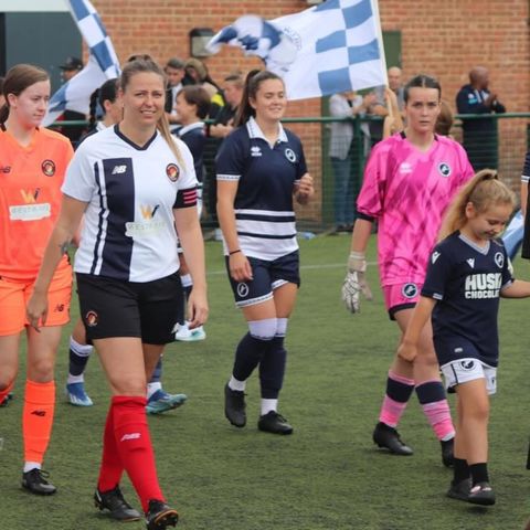 Jeff Burnige Reports for Maritime Radio - Millwall Lionesses v Ebbsfleet Utd Women Adobe FA Cup  230924