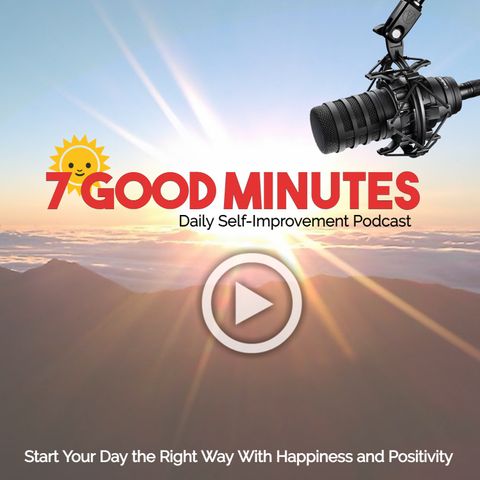 7 Good Minutes: Extra - Serenity is the tranquil balance of...