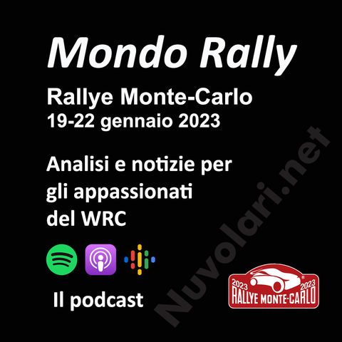 Rally di Monte Carlo 19-22 gennaio 2023