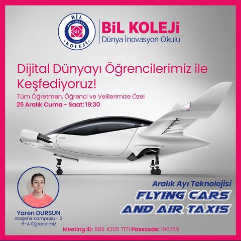 01. Dijital Dünyanın Keşifleri - Flying Cars and Air Taxis (Aralık 2020)