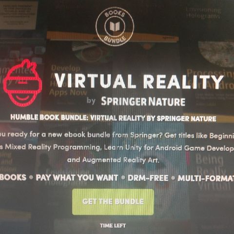 Humble Book Bundle: Virtual Reality By Springer Nature