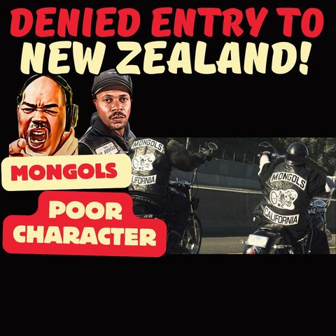 Mongols members denied entry into New Zealand for bad "character"