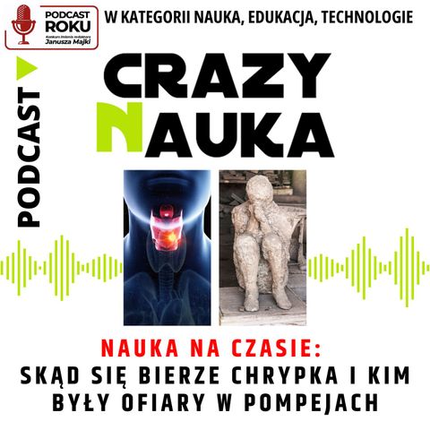 91. Nauka na czasie: Skąd się bierze chrypka i kim były ofiary w Pompejach