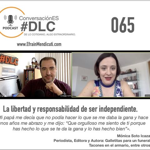Episodio 065 - ConversaciónES #DLC con Mónica Soto Icaza