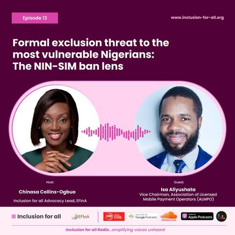 Formal exclusion threat to the most vulnerable Nigerians: The NIN-SIM ban lens