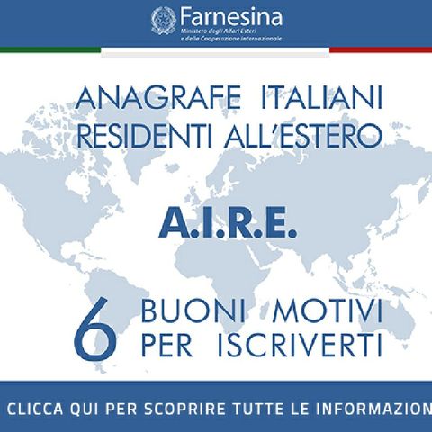 AIRE : Anagrafe Italiani Residenti All'estero