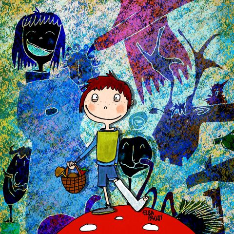 Peppino e gli animali del bosco