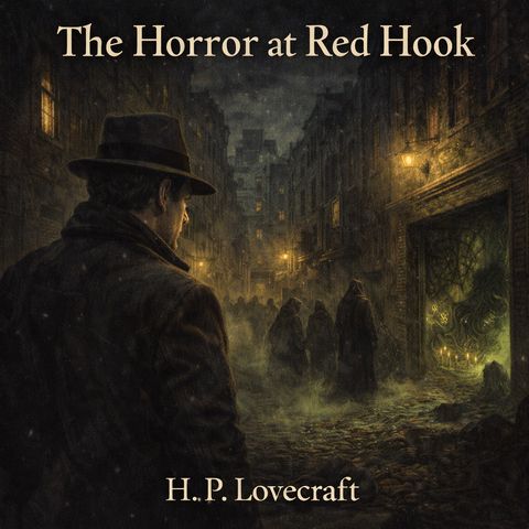 El horror de Red Hook de H. P. Lovecraft 🌑🐙 | Audiolibro completo de terror cósmico para dormir | Mitos de Cthulhu #38