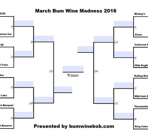 March Bum Wine Madness 2016