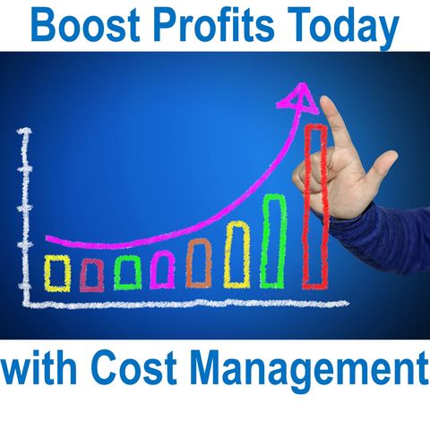 Podcast 1 - 3 Reasons Why Cost Management Can Give You More Profits Faster Than Just Increasing Revenues