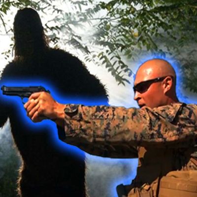 Broadcast Bigfoot Creature Goes On The Prowl And Targets A Marine
