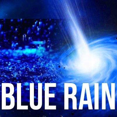 Blue Rain And Dimension Portals - A Stranger Share