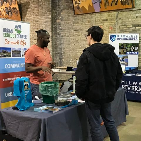 This job fair introduces environmental organizations to Milwaukee youth