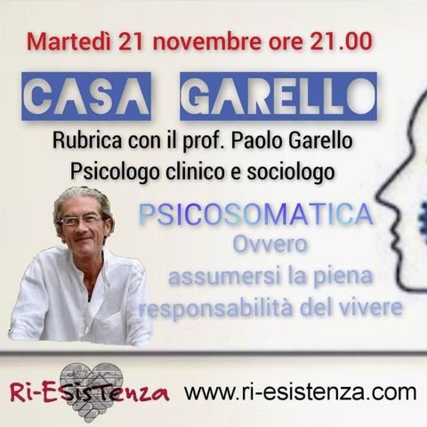 Casa Garello: Ri-Esistenza live col Prof.Paolo Garello e Grazia Piccinelli del Comitato Fortitudo