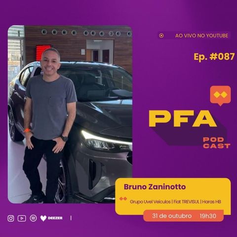 PFA #087 - Bruno Zaninotto - Grupo Uvel - Fiat TREVISUL podcast