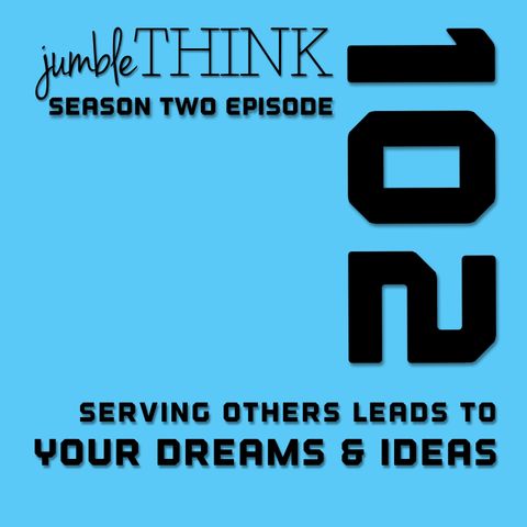 Serving others leads to your dreams & ideas with Michael Woodward