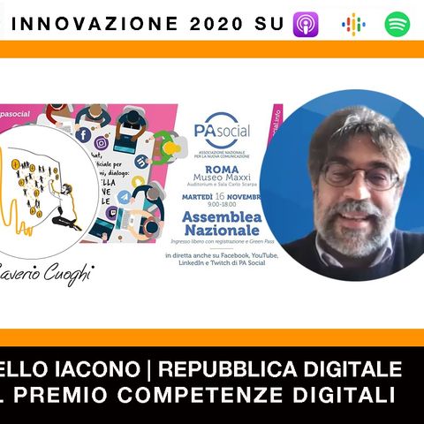 Nello Iacono | Repubblica Digitale | Premio Competenze Digitali