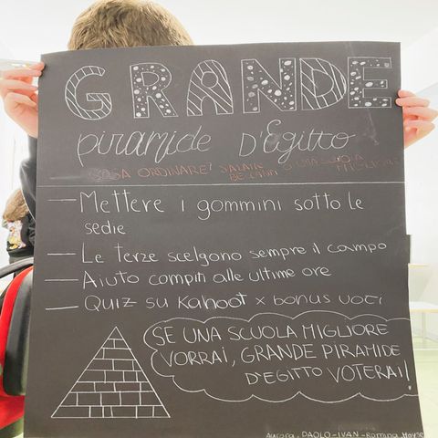 Se una SCUOLA migliore vorrai PIRAMIDE D’EGITTO voterai