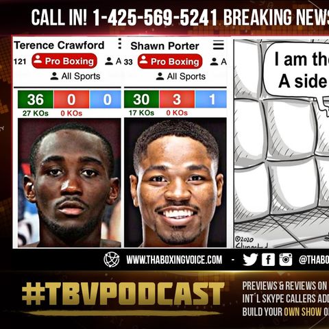 ☎️Shawn Porter to Arum 🤬F%#K A Million Dollars 💵I’m Not Fighting Terence Crawford Don’t LOW BALL ME