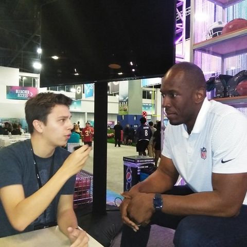 Kevin Boothe Director, Football Strategy and Development with the NFL Interview at Superbowl LIV