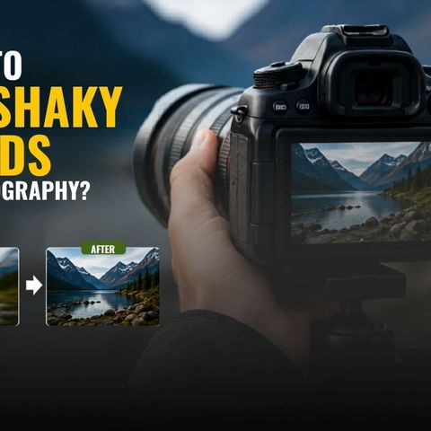 Fix Shaky Hands Photography Problems With These Easy Camera Techniques